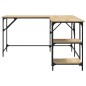 vidaXL Schreibtisch Sonoma-Eiche 139x139x75 cm Holzwerkstoff vidaXL Schreibtisch Sonoma-Eiche 139x139x75 cm Holzwerkstoff