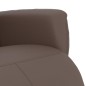 vidaXL Relaxsessel mit Fußteil Braun Kunstleder vidaXL Relaxsessel mit Fußteil Braun Kunstleder