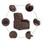 vidaXL Relaxsessel Braun Kunstleder vidaXL Relaxsessel Braun Kunstleder