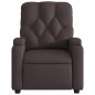 vidaXL Relaxsessel Dunkelbraun Stoff vidaXL Relaxsessel Dunkelbraun Stoff