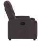 vidaXL Relaxsessel Dunkelbraun Stoff vidaXL Relaxsessel Dunkelbraun Stoff