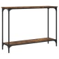 vidaXL Konsolentisch Räuchereiche 101x30,5x75 cm Holzwerkstoff vidaXL Konsolentisch Räuchereiche 101x30,5x75 cm Holzwerkstoff