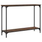 vidaXL Konsolentisch Braun Eichen-Optik 101x30,5x75 cm Holzwerkstoff vidaXL Konsolentisch Braun Eichen-Optik 101x30,5x75 cm Holzwerkstoff