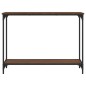 vidaXL Konsolentisch Braun Eichen-Optik 101x30,5x75 cm Holzwerkstoff vidaXL Konsolentisch Braun Eichen-Optik 101x30,5x75 cm Holzwerkstoff