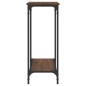 vidaXL Konsolentisch Braun Eichen-Optik 101x30,5x75 cm Holzwerkstoff vidaXL Konsolentisch Braun Eichen-Optik 101x30,5x75 cm Holzwerkstoff