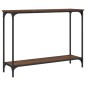 vidaXL Konsolentisch Braun Eichen-Optik 101x30,5x75 cm Holzwerkstoff vidaXL Konsolentisch Braun Eichen-Optik 101x30,5x75 cm Holzwerkstoff