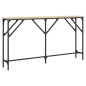 vidaXL Konsolentisch Sonoma-Eiche 140x23x75 cm Holzwerkstoff vidaXL Konsolentisch Sonoma-Eiche 140x23x75 cm Holzwerkstoff