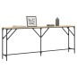 vidaXL Konsolentisch Sonoma-Eiche 200x29x75 cm Holzwerkstoff vidaXL Konsolentisch Sonoma-Eiche 200x29x75 cm Holzwerkstoff