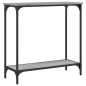 vidaXL Konsolentisch Grau Sonoma 75x30,5x75 cm Holzwerkstoff vidaXL Konsolentisch Grau Sonoma 75x30,5x75 cm Holzwerkstoff