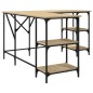 vidaXL Schreibtisch Sonoma-Eiche 139x139x75 cm Holzwerkstoff vidaXL Schreibtisch Sonoma-Eiche 139x139x75 cm Holzwerkstoff
