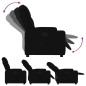 vidaXL Relaxsessel Schwarz Stoff vidaXL Relaxsessel Schwarz Stoff