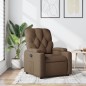 vidaXL Relaxsessel Braun Stoff vidaXL Relaxsessel Braun Stoff