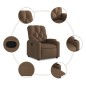 vidaXL Relaxsessel Braun Stoff vidaXL Relaxsessel Braun Stoff
