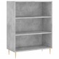 Highboard Betongrau 69,5x34x180 cm Holzwerkstoff Highboard Betongrau 69,5x34x180 cm Holzwerkstoff