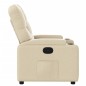 vidaXL Relaxsessel Creme Stoff vidaXL Relaxsessel Creme Stoff