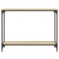 vidaXL Konsolentisch Sonoma-Eiche 101x30,5x75 cm Holzwerkstoff vidaXL Konsolentisch Sonoma-Eiche 101x30,5x75 cm Holzwerkstoff