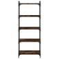 vidaXL Bücherregal 5 Böden Räuchereiche 60x30x154 cm Holzwerkstoff vidaXL Bücherregal 5 Böden Räuchereiche 60x30x154 cm Holzwerkstoff