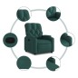 vidaXL Relaxsessel Dunkelgrün Stoff vidaXL Relaxsessel Dunkelgrün Stoff