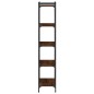 vidaXL Bücherregal 5 Böden Braun Eiche-Optik 60x30x154cm Holzwerkstoff vidaXL Bücherregal 5 Böden Braun Eiche-Optik 60x30x154cm Holzwerkstoff