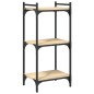 vidaXL Bücherregal 3 Böden Sonoma-Eiche 40x30x86 cm Holzwerkstoff vidaXL Bücherregal 3 Böden Sonoma-Eiche 40x30x86 cm Holzwerkstoff