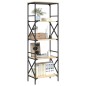 vidaXL Bücherregal 5 Böden Sonoma-Eiche 59x35x171 cm Holzwerkstoff vidaXL Bücherregal 5 Böden Sonoma-Eiche 59x35x171 cm Holzwerkstoff