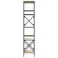 vidaXL Bücherregal 5 Böden Sonoma-Eiche 59x35x171 cm Holzwerkstoff vidaXL Bücherregal 5 Böden Sonoma-Eiche 59x35x171 cm Holzwerkstoff