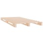 vidaXL Palettenbett 90x190 cm Massivholz Kiefer vidaXL Palettenbett 90x190 cm Massivholz Kiefer