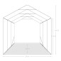 Garagenzelt PVC 2,4x3,6 m Grün Garagenzelt PVC 2,4x3,6 m Grün