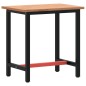 vidaXL Werkbank 80x55x81,5 cm Massivholz Buche und Metall vidaXL Werkbank 80x55x81,5 cm Massivholz Buche und Metall