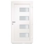 vidaXL Haustür Aluminium und PVC Anthrazit 100x210 cm vidaXL Haustür Aluminium und PVC Anthrazit 100x210 cm