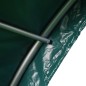 vidaXL Weidezelt PVC 3,7x3,7 m Grün vidaXL Weidezelt PVC 3,7x3,7 m Grün