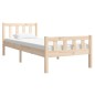 vidaXL Massivholzbett 75x190 cm vidaXL Massivholzbett 75x190 cm