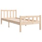 vidaXL Massivholzbett 75x190 cm vidaXL Massivholzbett 75x190 cm