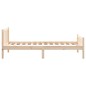 vidaXL Massivholzbett 75x190 cm vidaXL Massivholzbett 75x190 cm