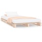 vidaXL Palettenbett 90x200 cm Massivholz Kiefer vidaXL Palettenbett 90x200 cm Massivholz Kiefer