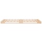 vidaXL Palettenbett 90x200 cm Massivholz Kiefer vidaXL Palettenbett 90x200 cm Massivholz Kiefer