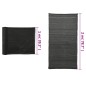vidaXL Sichtschutznetz HDPE 2x25 m Schwarz vidaXL Sichtschutznetz HDPE 2x25 m Schwarz