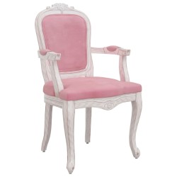 vidaXL Esszimmerstuhl Rosa 62x59,5x100,5 cm Samt