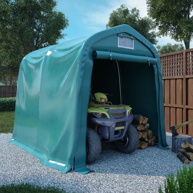 Garagenzelt PVC 1,6x2,4 m Grün Garagenzelt PVC 1,6x2,4 m Grün