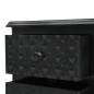 vidaXL Nachttisch Schwarz 43 x 32 x 65 cm MDF vidaXL Nachttisch Schwarz 43 x 32 x 65 cm MDF