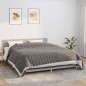 vidaXL Gewichtsdecke Grau 220x260 cm 15 kg Stoff vidaXL Gewichtsdecke Grau 220x260 cm 15 kg Stoff