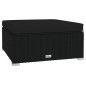 vidaXL 13-tlg. Garten-Lounge-Set mit Kissen Poly Rattan Schwarz vidaXL 13-tlg. Garten-Lounge-Set mit Kissen Poly Rattan Schwarz