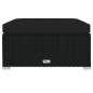 vidaXL 13-tlg. Garten-Lounge-Set mit Kissen Poly Rattan Schwarz vidaXL 13-tlg. Garten-Lounge-Set mit Kissen Poly Rattan Schwarz