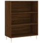 Highboard Braun Eichen-Optik 69,5x34x180 cm Holzwerkstoff Highboard Braun Eichen-Optik 69,5x34x180 cm Holzwerkstoff
