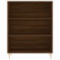 Highboard Braun Eichen-Optik 69,5x34x180 cm Holzwerkstoff Highboard Braun Eichen-Optik 69,5x34x180 cm Holzwerkstoff