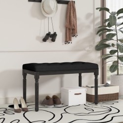 vidaXL Sitzbank Schwarz 80x40x49 cm Samt