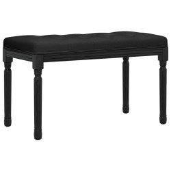 vidaXL Sitzbank Schwarz 80x40x49 cm Samt