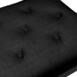 vidaXL Sitzbank Schwarz 80x40x49 cm Samt vidaXL Sitzbank Schwarz 80x40x49 cm Samt
