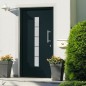 Haustür Aluminium und PVC Anthrazit 100x210 cm Haustür Aluminium und PVC Anthrazit 100x210 cm