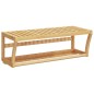 vidaXL Handtuchregal Wandmontage 60x25x20 cm Bambus vidaXL Handtuchregal Wandmontage 60x25x20 cm Bambus